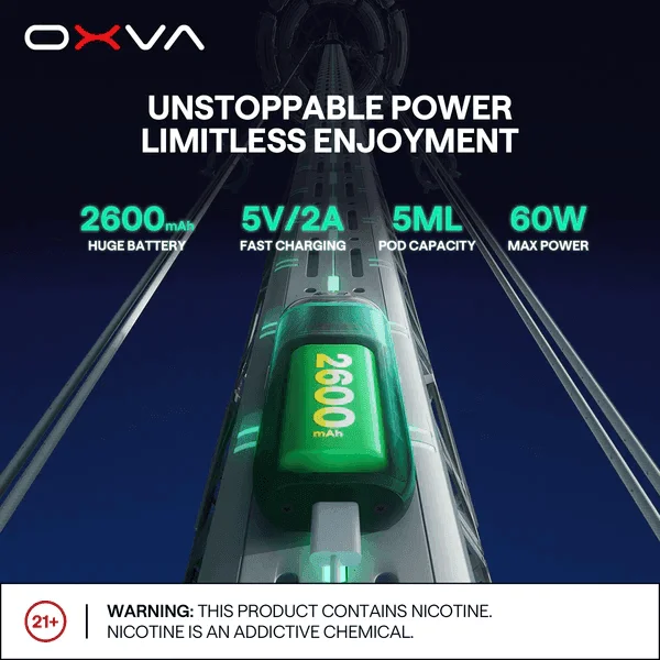OXVA VPRIME 至尊雙模式電子煙大/小煙主機空倉煙彈官網